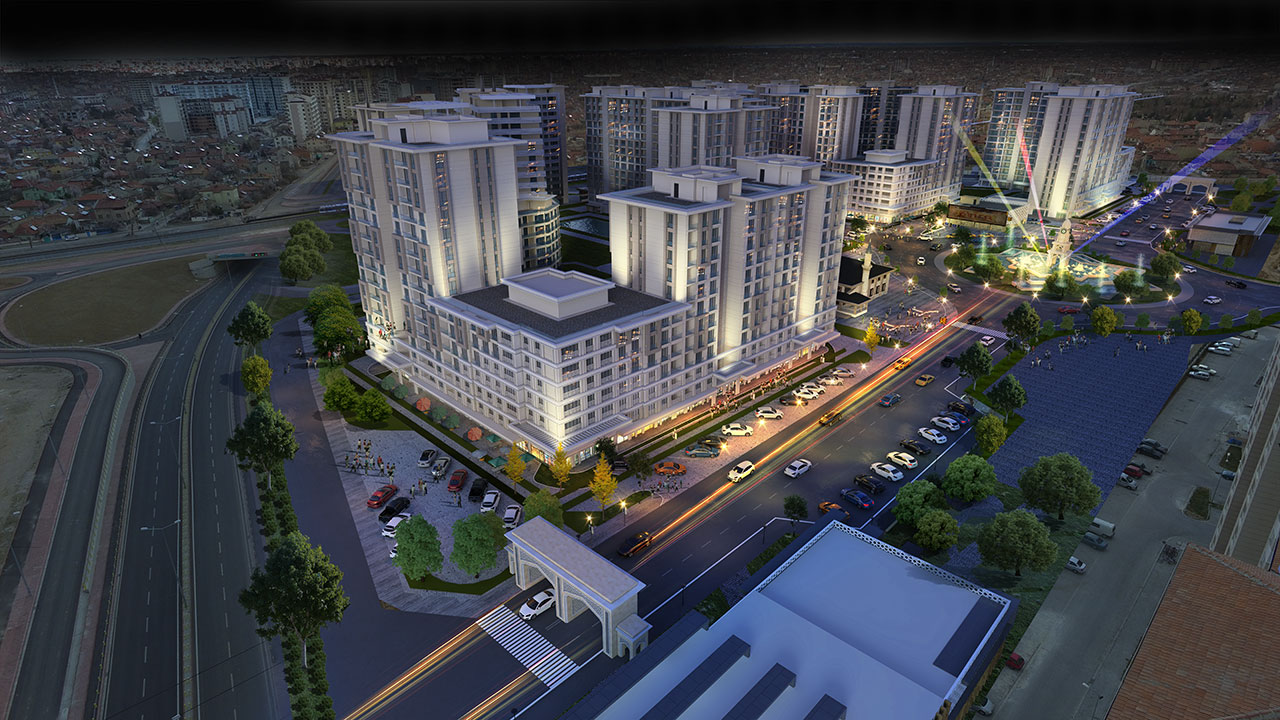 KONYA TEMAŞEHİR CAMİ KABA İNŞAAT PROJESİ